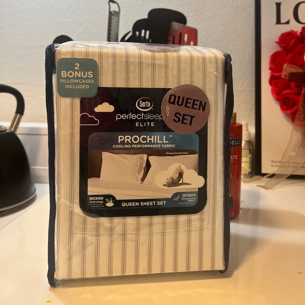 SOLD 🚫perfectsheets PROCHILL QUEEN Set